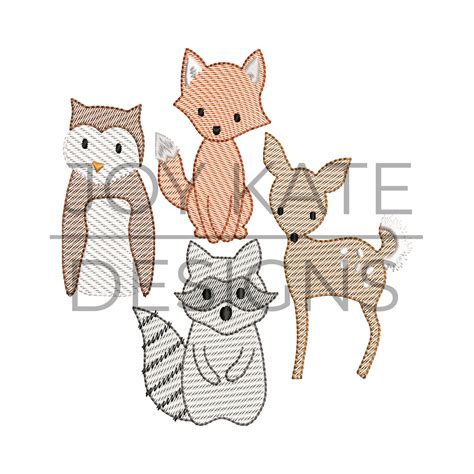 Animal Designs For Embroidery