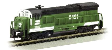 N Scale Bachmann 64053 Locomotive Diesel Ge U36b Burlin