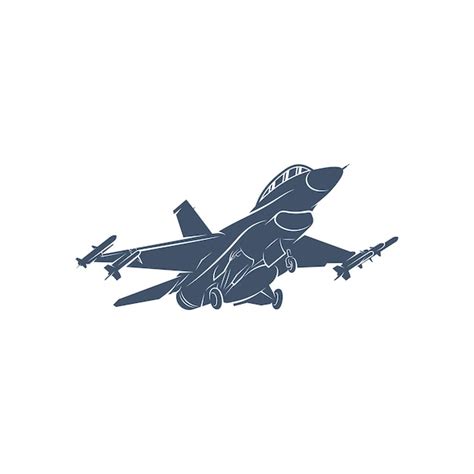 Premium Vector Military Aircraft Vector Illustration Design Fighter