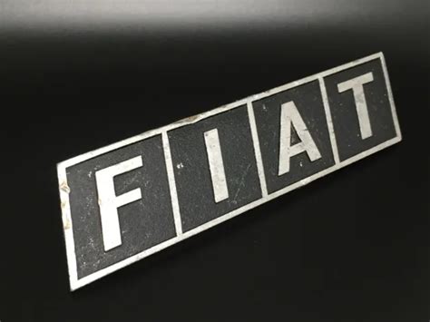 Fiat Mm Logo Sigla Emblema Fregio Stemma Scritta Targhetta Badge