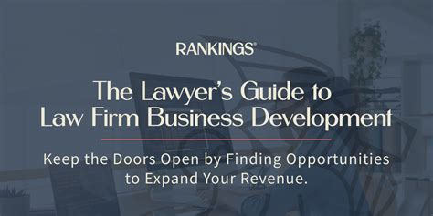 Lawyers Guide To Law Firm Business Development With 6 Tactics