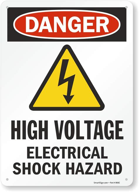 Electric Shock Sign