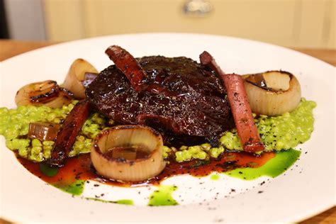 Beef Cheeks With Pearl Barley Risotto James Martin Chef