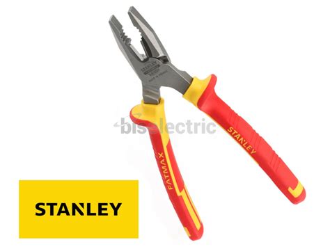 Pince Universelle Mm Isol E V Stanley Pince Coupante Chez Bis