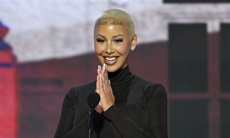 Amber Rose Says Trump Doesn T Care If You Re Gay At Gop Convention