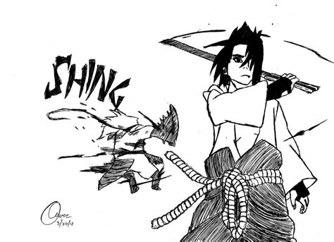 Sasuke Sword Slice by H3ADLINES on DeviantArt