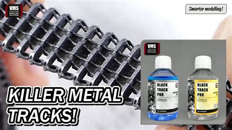 How to blacken & burnish metal tank tracks VMS Black Track Pro tutorial | Metal tank, Tutorial ...