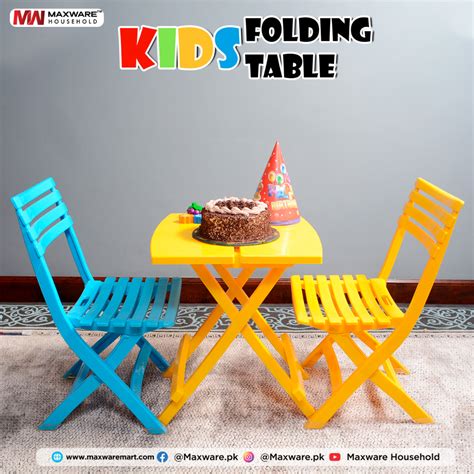 Kids Folding Table - Maxware Household