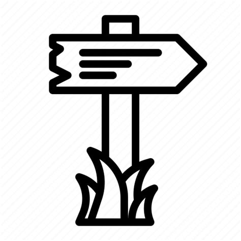 Direction, road sign, holiday, wood icon - Download on Iconfinder