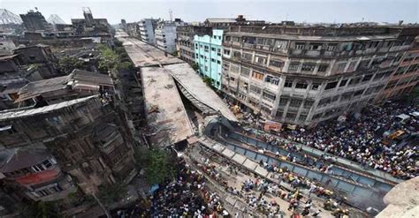 Kolkata Flyover Collapse 21 Dead Act Of God Says Builder India