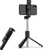 Buy Wrapadore Black Abs Plastic Stainless Steel Selfie Stick Tripod