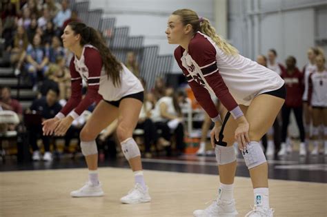 South Carolina Volleyball Succeeds In Back To Back Matchups Wih Temple And North Carolina The