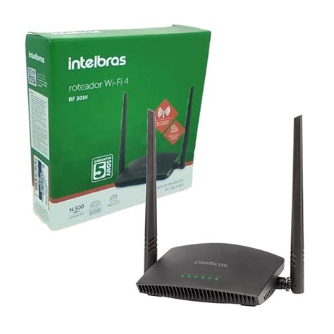 Roteador Repetidor Wireless Mbps Custo Benef Cio Intelbras Rf K Em