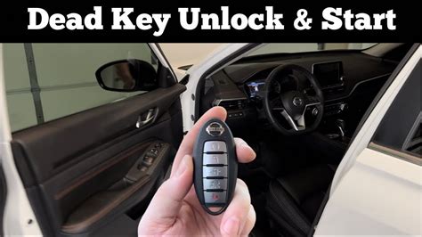 2010 Nissan Altima Replace Battery In Key Fob