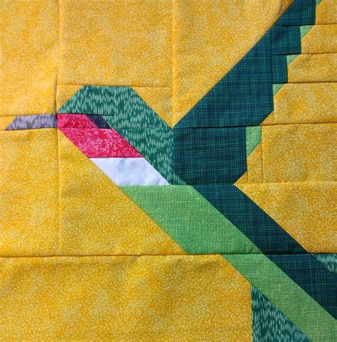 Hummingbird Quilt Block Pattern Etsy