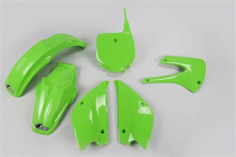 Complete Body Kit Green Kawasaki Ufo Plast