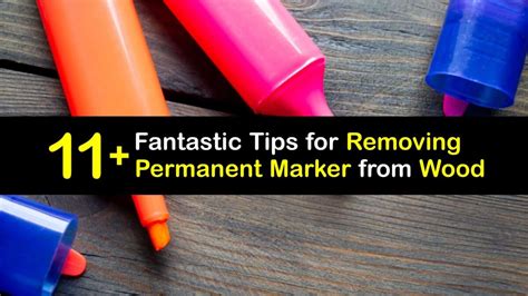 Permanent Marker Stains - Remove Permanent Marker from Wood