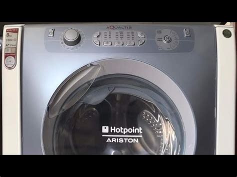 M Quina De Lavar Roupa Hotpoint Ariston Youtube