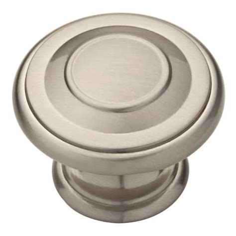 Liberty Harmon In Mm Satin Nickel Round Cabinet Knob