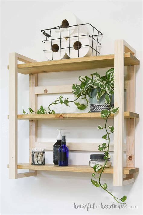 Simple Modern Wall Shelves Build Plans – Houseful of Handmade