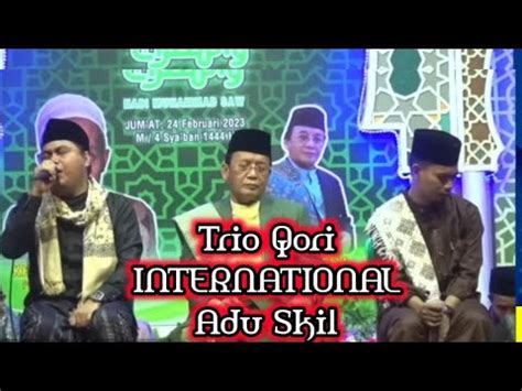 Syamsuri Firdaus VIRAL Trio Qori Legendaris International KH Muammar ZA