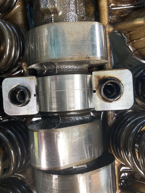 There is a score mark on one of my cam shaft bearings. How bad is this? : r/AskMechanics