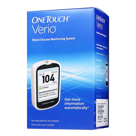 One Touch Verio Meter Kit Diabetes Store