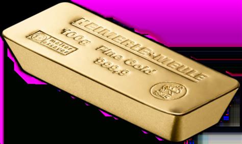 100 G Gold Bar Hugo Freund And Co