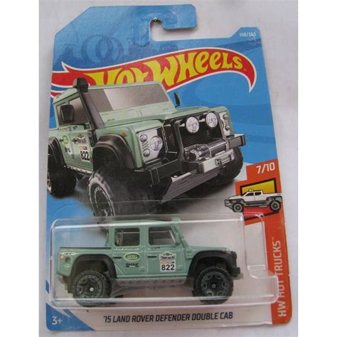 Xe mô hình Hot Wheels Land Rover Defender Double Cab Shopee Việt Nam