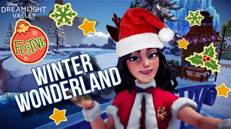 Decorating A Winter Wonderland Frosted Heights In Disney Dreamlight