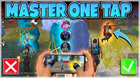 Master Secret One Tap Trick 2024 How To Connect Fastest One Tap In Free Fire Secret 🤫