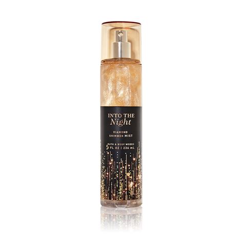 Bath Body Works Into The Night Diamond Shimmer Mist Ml