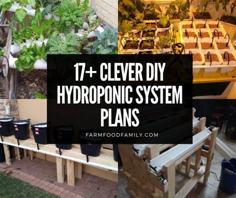 17+ Clever DIY Hydroponic System Plans & Designs For Beginners (2024)