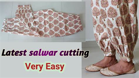 New Trandy Afghani Salwar Cutting And Stitching Latest Salwar Design