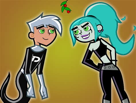 Danny X Ember Mistletoe By Dragonrex1 On Deviantart