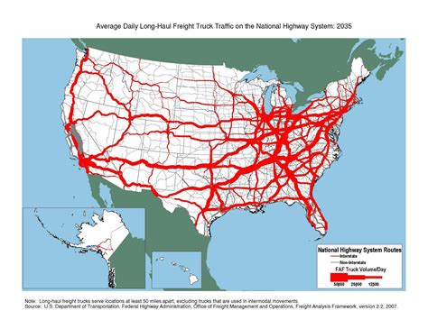 Semi Truck Route Maps