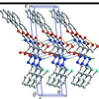 A View Of The Supramolecular Array In The Ab Plane In I With The