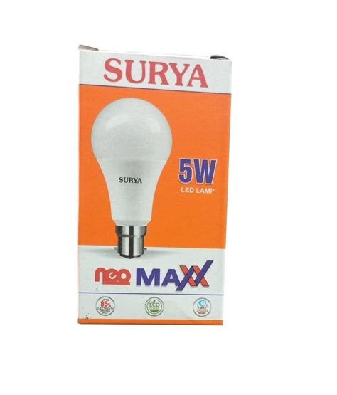 Cool Daylight 5W Surya Neo Maxx LED Bulb At Rs 105 Box In Thane ID