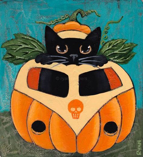 17 Best Images About Halloween Cat Art KilkennyCat On Pinterest