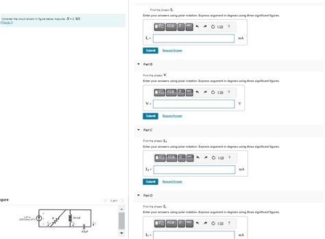 Solved Find The Phasor IC Enter Your Answers Using Polar Chegg