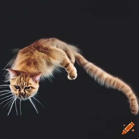 Flying Persian Cat On Craiyon