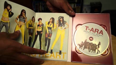 T Ara 티아라 Breaking Heart Unboxing Youtube