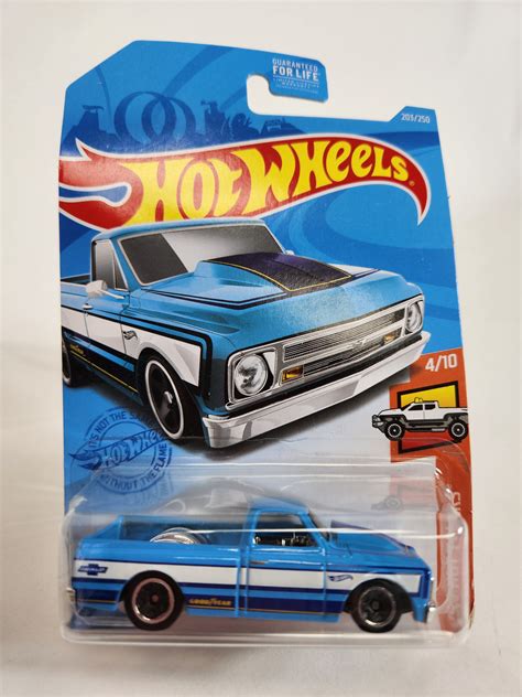 MATTEL Hot Wheels Chevrolet C Truck Blue White Stripe Father Joe S Villages