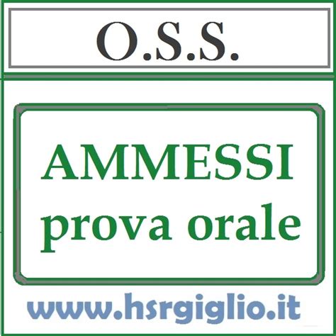 Fondazione Istituto G Giglio Di Cefal Oss Ammessi Prova Orale