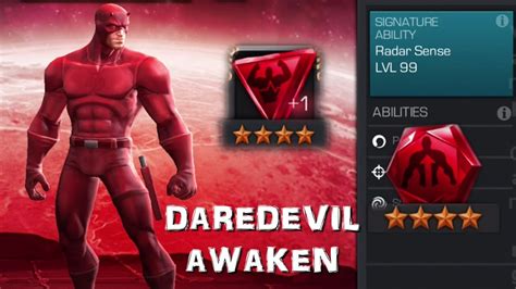 Marvel Contest Of Champions Daredevil Awaken And Signature 99 But Be