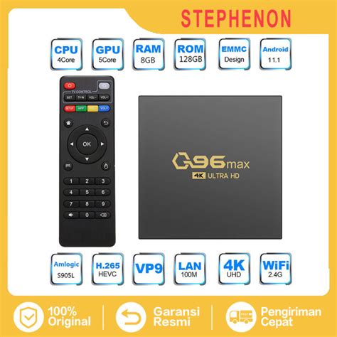 Q Max Smart Tv Box Android Amlogic S L Quad Core G Wifi K