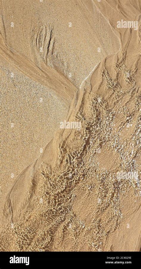 Patterns in the sand Stock Photo - Alamy