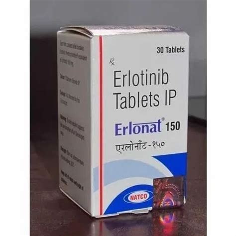 Erlotinib Mg Erlonat Tablet Mg Natco Pharma Ltd X At Rs