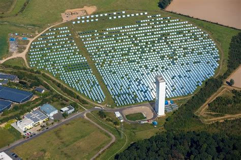 Luftaufnahme J Lich Solarpark Bzw Solarthermisches Versuchskraftwerk