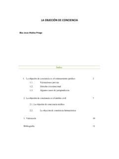 La objeción de conciencia bioeticacs org la objeci 243 n de